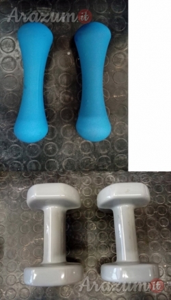 Pesi Manubri per fitness varie misure