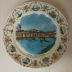 Piatti in ceramica decorata città diametro 32 cm. da collezione 2