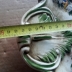 Vassoio Ceramica Capodimonte forma ovale con manici