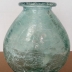 Grande vaso in vetro Verde-Azzurro di forma Ovale 3