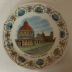 Piatti in ceramica decorata città diametro 32 cm. da collezione 4