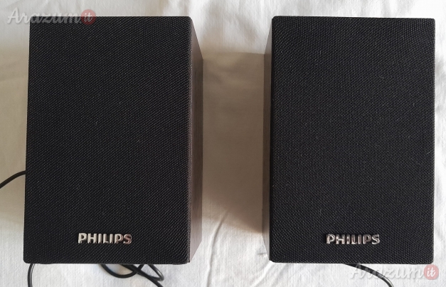 Diffusori marca Philips SPA20/12 Altoparlanti USB per Notebook, Cellulari, Tablet ecc