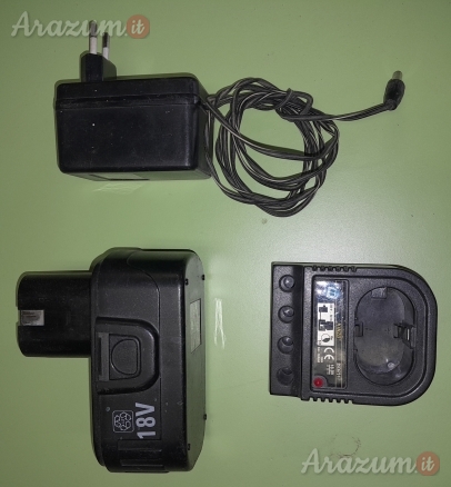 Ricarica batterie della Kinzo. E inclusa una batteria da 18 Volt da rigenerare.