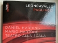 DVD + CD Leoncavallo Pagliacci - Daniel Harding, Mario Martone Teatro alla Scala.