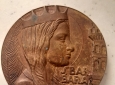 Medaglia Marinal Les 1984 Giovanna d'Arco in Bronzo