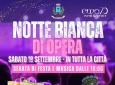 NOTTE BIANCA DI OPERA - 19 settembre 2026