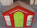 Casetta per Bambini da Giardino in Resina Plastica Gioco Bimbi Esterno Interno e smontabile.