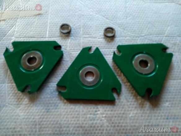 Frese per legno per gruppo Tenoni della Omas misura 24 cm.