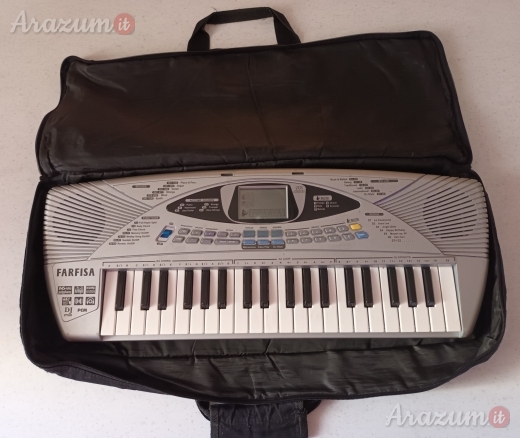 Pianola digitale portatile  Farfisa SK410 completa