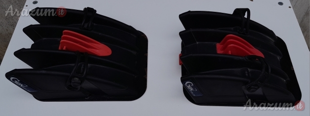 Portasci magnetico di marca GEV, Modello Vetta sono a coppia