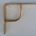 Reggi Mensola Reggimensola in OTTONE PESANTE Pieno mm. 150 x 150 x 30 5