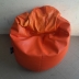 Pouf a Sacco a Pera (o bean bag) Poltrona di colore arancione, 3