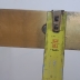 Reggi Mensola Reggimensola in OTTONE PESANTE Pieno mm. 150 x 150 x 30 7