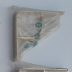 Reggi Mensola Reggimensola in OTTONE PESANTE Pieno mm. 150 x 150 x 30 4