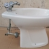 Bidet completo con miscelatore e scarico con predisposizione rubinetti laterali e uscita acqua dalla ceramica 6