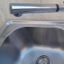 Lavello a doppia vasca in Acciaio inox Completo di rubinetto e scarichi 2