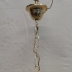 Lampadario In Ottone e Cristallo Vintage in stile impero.