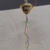 Lampadario In Ottone e Cristallo Vintage in stile impero. 2