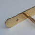 Reggi Mensola Reggimensola in OTTONE PESANTE Pieno mm. 150 x 150 x 30 3