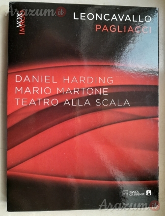 DVD + CD Leoncavallo Pagliacci - Daniel Harding, Mario Martone Teatro alla Scala.