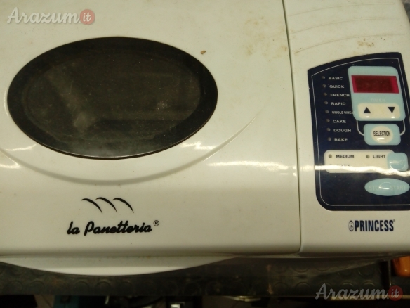 Macchina per fare il pane Princess per pezzi di ricambio: