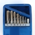 Filettature e foratura per metalli con robusta cassetta metallica kit completo. 2