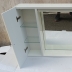 Pensile da bagno Bianco semi-lucido con specchio centrale, due ante laterali 2