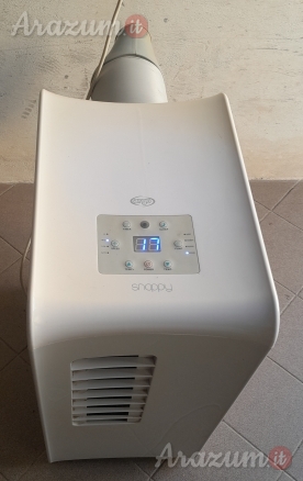 Condizionatore aria Portatile Argo mod. Snappy fa freddo, caldo e deumidifica.